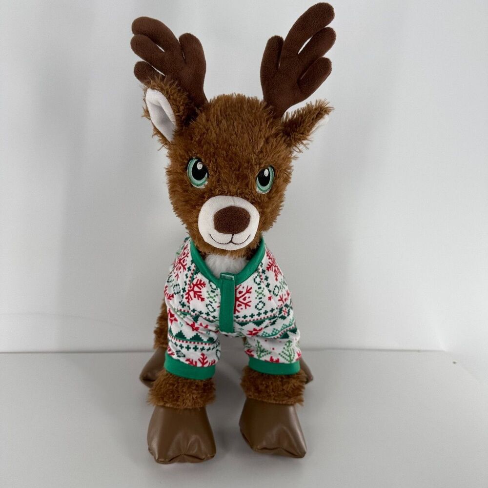 Build A Bear Reindeer Plush Christmas Pajamas BAB Rudolph Deer Holiday